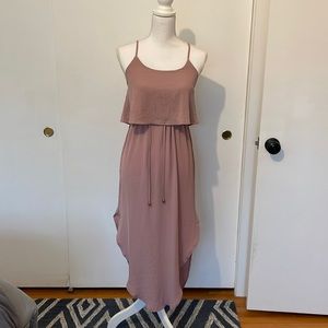 Dusty pink dress